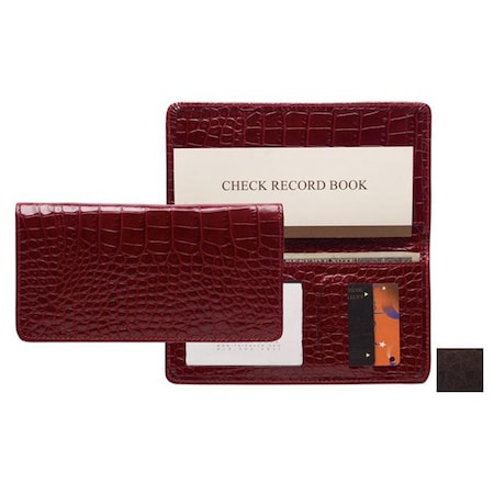 RAIKA Checkbook Cover - Mocha RO 164 MOCHA